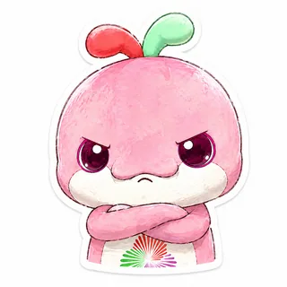 大湾鸡白底高清版 第 9 张表情包