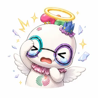 四眼鸡天使系列2 第 5 张表情包
