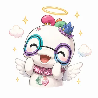 四眼鸡天使系列 第 2 张表情包