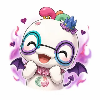 四眼鸡小恶魔系列 第 2 张表情包