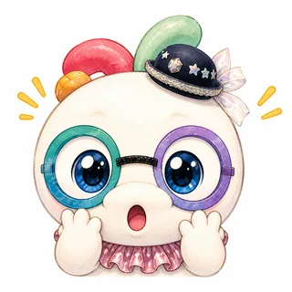四眼鸡Q版系列 第 7 张表情包