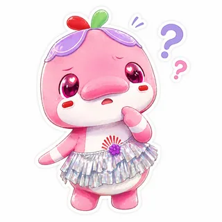 紫包鸡基础系列 第 3 张表情包